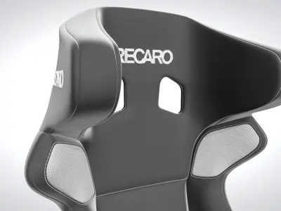 RECARO PRO RACER 3D Model Low-poly 3D model