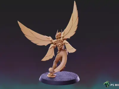 Galaxy Elves - Male Vengeful Wasps Pose 4 3D print model