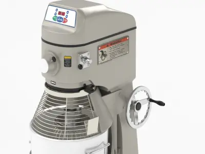 Globe SP60 Planetary Floor Mixer 3D model