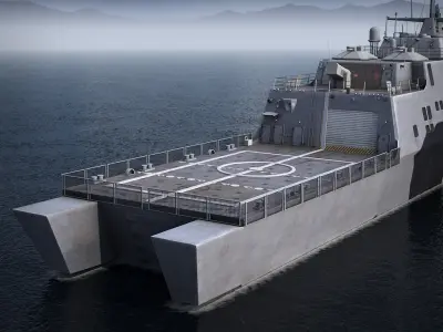 USS Independence LCS-1 3D model