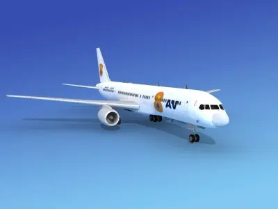 Boeing 757-200 AV8 Air 3D model