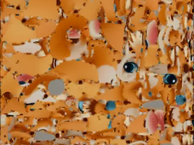 Cute Cartoon Baby Leopard 3D Model Low-poly 3D model