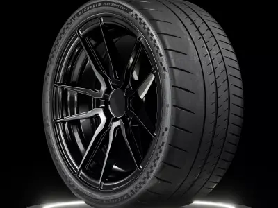 Michelin Pilot Sport CUP 2 285 30 ZR20 99Y 3D model