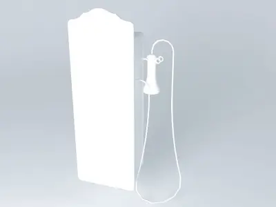 old phone Free 3D model