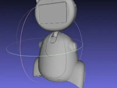 Cusbo robot that looks like bear Free 3D model