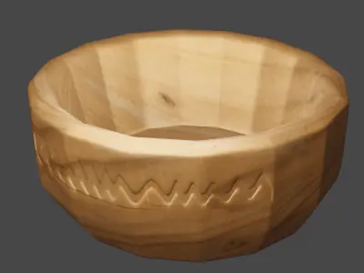 Honey melt animation Free low-poly 3D model