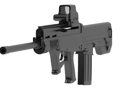 LA-K12 Puma Bullup Shotgun  3D model