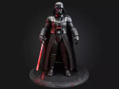 Dark Lord 3D Printable Statue Sith Warrior Collectible Figure 3D print model