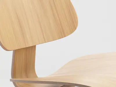 Eames Lounge Armchair Free 3D model