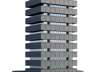 Modern Skyscraper 03 3D model