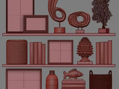 Decor Set 123 3D model