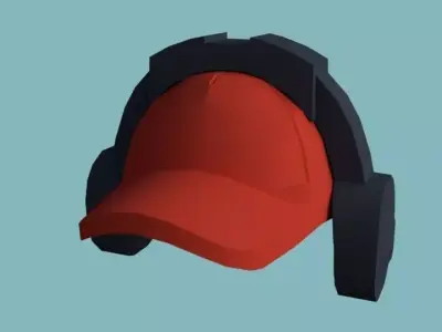 lego cap v2 Free 3D model