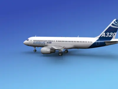 Airbus A320 2 3D model