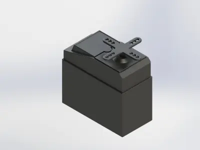Servo Motor Free 3D model