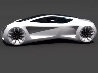 Mercedes Benz Biome Concept Car Free 3D model