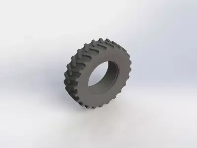 Pneu Goodyear 18 4 38 12PR R1 Tire 3D model