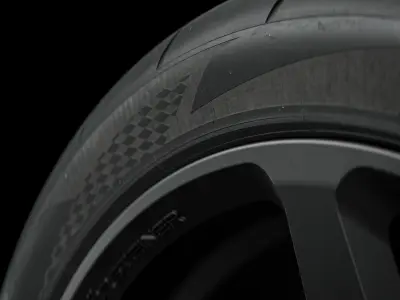 Atturo AZ850DR Tire 3D model