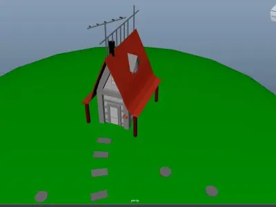 Modren House 3D model