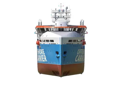Offshore Carrier Stock 3D model