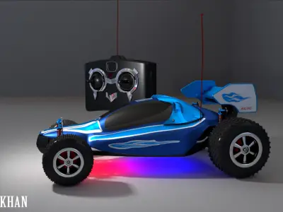 RC CAR Free 3D model