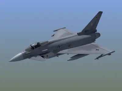 Typhoon Fighter 3D model