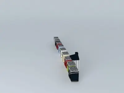 falcon oven range Free 3D model