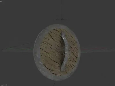 Low poly Shield coin Free low-poly 3D model