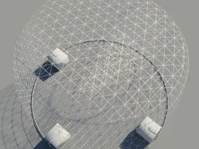 Bahrain Fish Trap 3D model