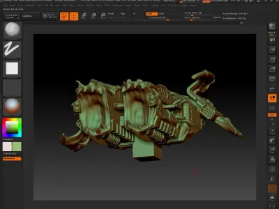 PLAGUE VOLTURE -  28mm size 3D print model