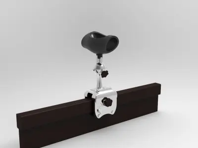 Fishing Rod Holder version 30 Free 3D model