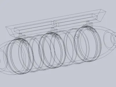 A5M4 Drop tank 3D print model