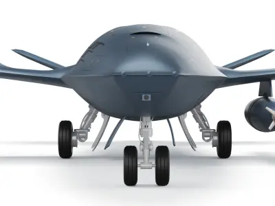 Boeing MQ25 Stingray Aerial Refueling Drone US 2 3D model