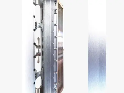 York classic vitage vault door 3D model