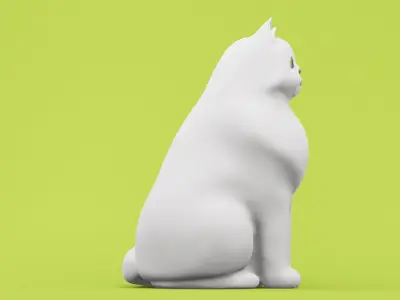 Persian Cat 3D model