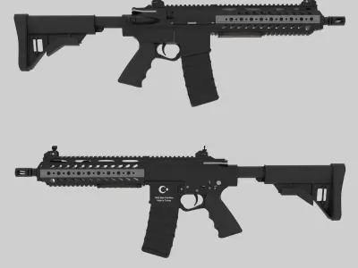 MPT-55 Assault Rifle 3D model