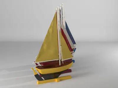 Bull Schaffer Boat 3D model