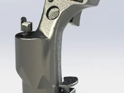 Eurofighter Typhoon Flight Simulation Stick Model 3D print model