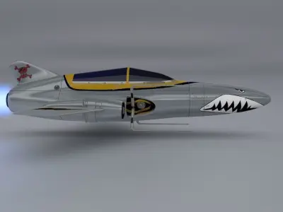 Shark Rider  3D model