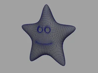 Rig Star Low-poly 3D model