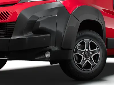 Citroen Jumper Van L1H1 2024 3D model