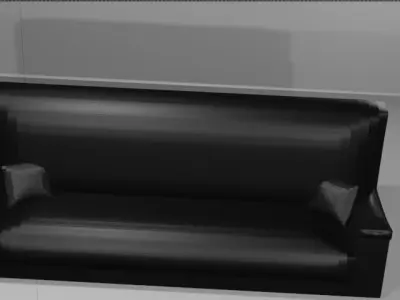 modern sofa 3D model