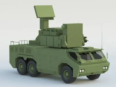 HQ-17 Surface-to-air Missile 3D model