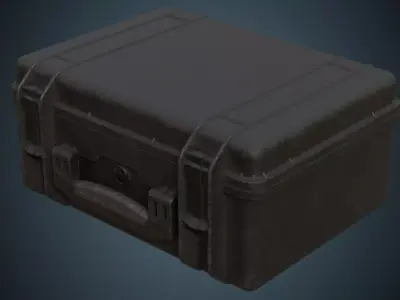 Protective Case 1B Low-poly 3D model