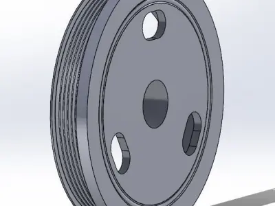 LS4 Harmonic Balancer Pulley 3D model