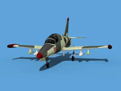 Aero Vodochody L-39C Albatross China 3D model