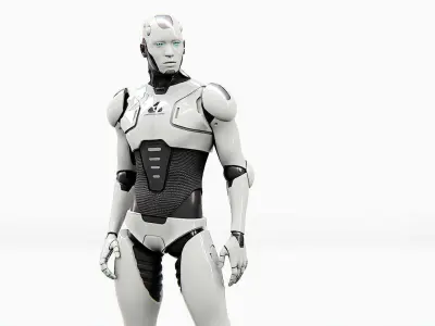 ANDROID CRONOSH  Rigged for Unreal Engine - Unity - MIXAMO 3D model