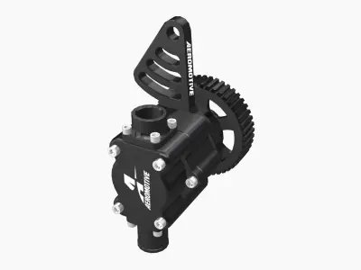 Aeromotive 12-Series Mechanical Fuel Pump Low-poly 3D model