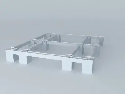 Architectural detail pallet Free 3D model