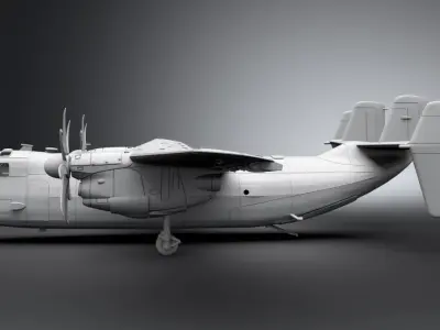 Grumman C2 Greyhound Scale model  3D print model