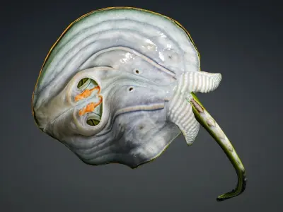 Ray Fish-A2 3D model